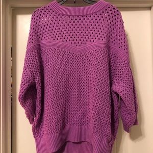 NWT! Purple J Crew sweatshirt (L)